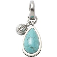 Charm Fossil Femme in Acier Turchese JF88017040